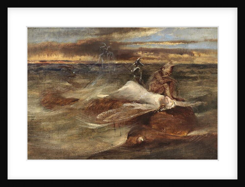 The Fairy and the Sea Serpent by John Anster Fitzgerald