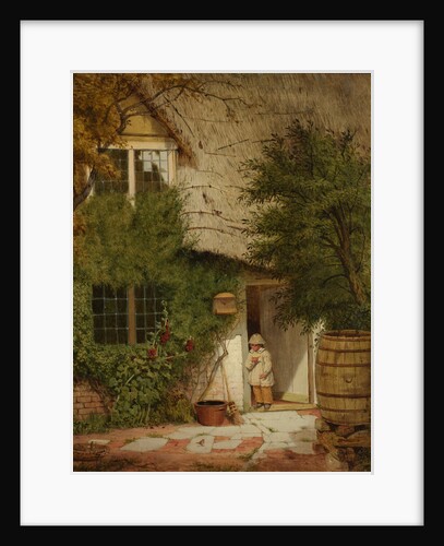The Friendly Robin, 1856 by Benjamin Williams Leader