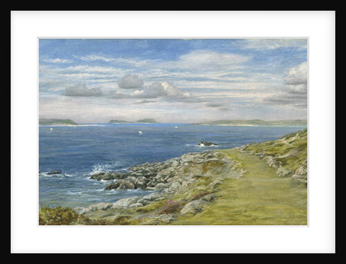 The Garrison Walk, St. Mary's, 1873 by John Brett