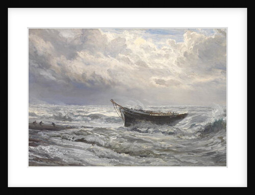 Stormy Seas, 1874 by Henry Moore