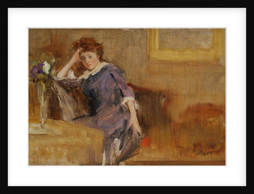 Sketch in the Manner of Whistler, 1880s by Sidney Starr