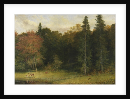 Startled Foresters, 1874 by Richard Redgrave