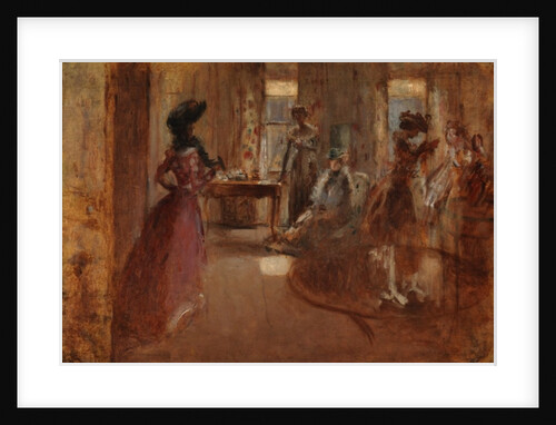 Family Party, c.1892 by Henry Tonks