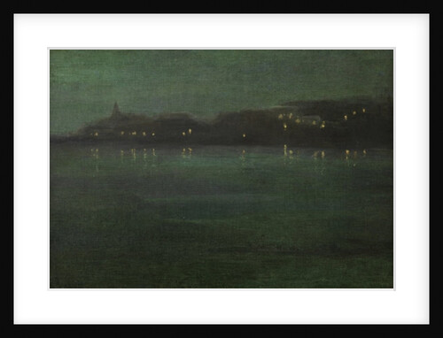 Nocturne: Battersea Reach by Walter Greaves