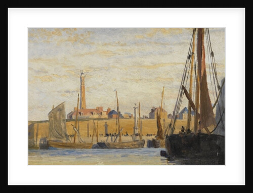 A Continental Harbour, 1890 by William Lionel Wyllie