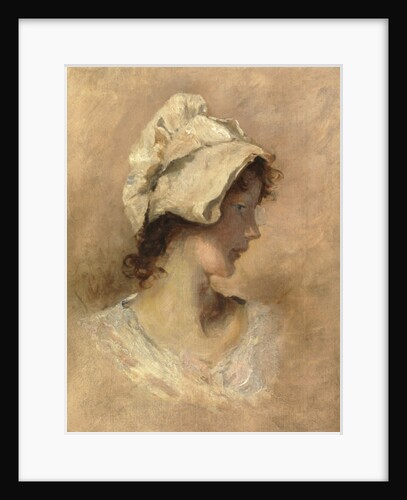Head of a Woman by George Elgar Hicks