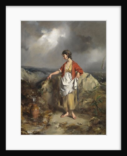 Girl with a Pitcher, mid 1840s by Paul Falconer Poole