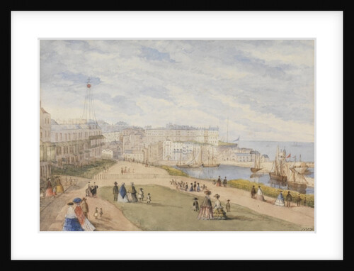 Ramsgate, West Cliff, 1857 by English School