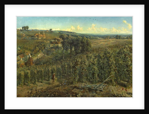 The Hop-Gardens of England, c.1875 by Cecil Gordon Lawson