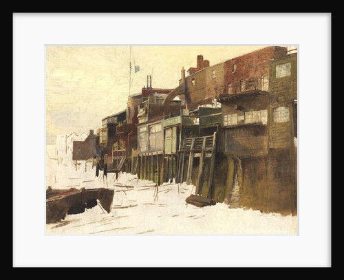 Sketch for 'London River', c.1875 by Charles Napier Hemy