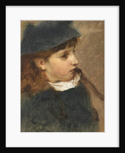 Study of a Young Girl by Edward John Gregory