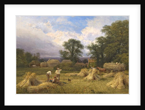 Harvest Time, 1883 by George Vicat Cole
