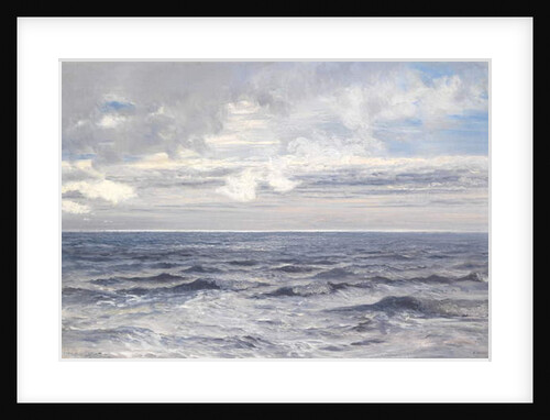 Silver Sea, 1869 by Henry Moore