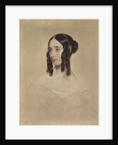 Study of a Young Woman, 1847 by Henry Room