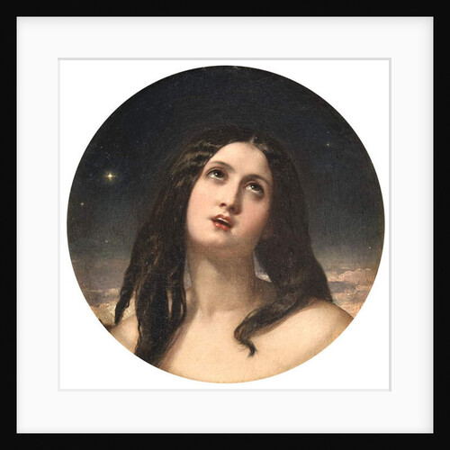 Young Woman Gazing Upward by William Edward Frost