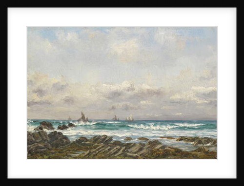 Boats at Sea, 1885 by William Lionel Wyllie