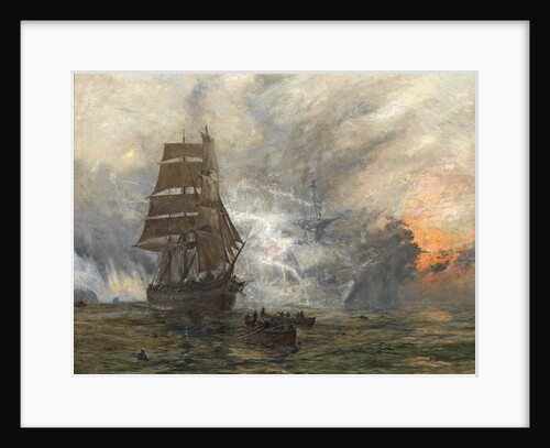 The Phantom Ship, c.1889 by William Lionel Wyllie