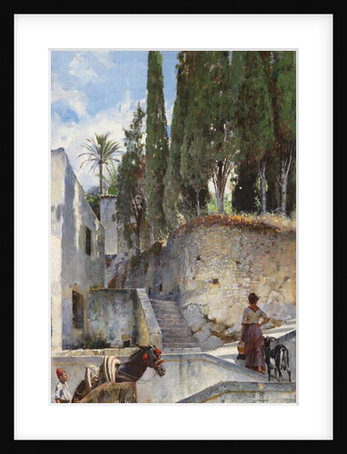 The Backstreets of Naples, 1891 by William Logsdail