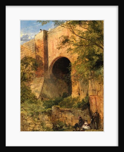 Roslyn Castle: Picnic by Thomas Creswick