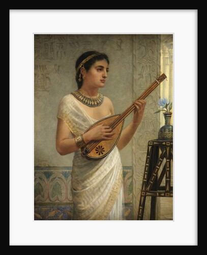 The Mandolin Player, 1886 by Edwin Longsden Long