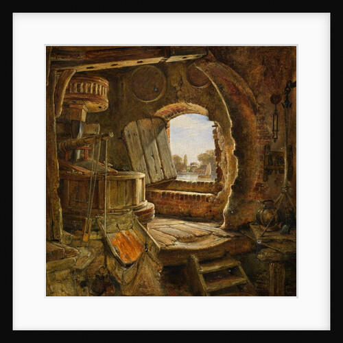 Rembrandt's Father's Mill, 1843 by Edward William Cooke