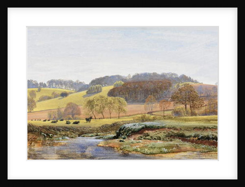 Springtime near Norbury, 1861 by John Brett
