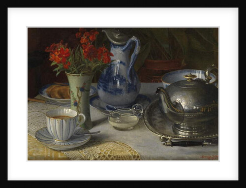 Tea Time, 1923 by W. Savage Cooper