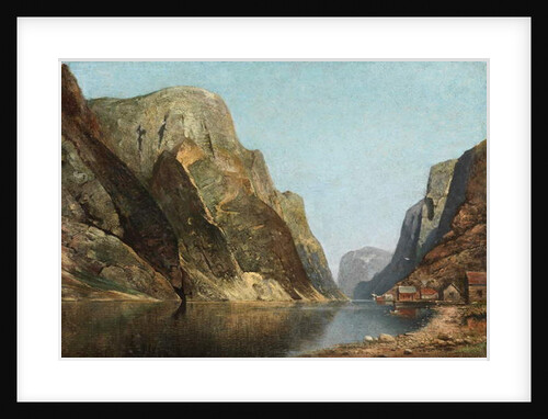 Sogne Fjord, Norway by Adelsteen Normann