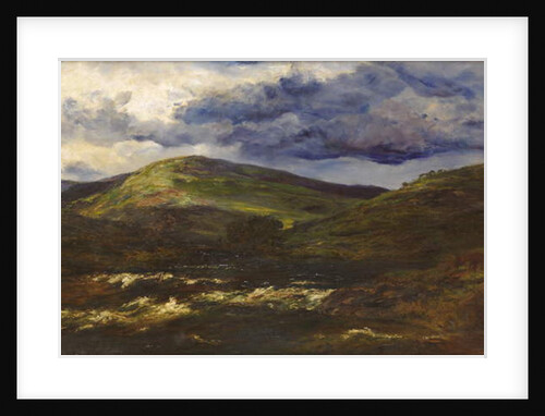 Glen Orchy, Storm coming on, 1895 by Henry Moore
