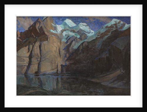 Nocturne des Alpes by Hilda Marion Hechle