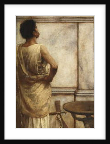 After the Serenade by John William Godward