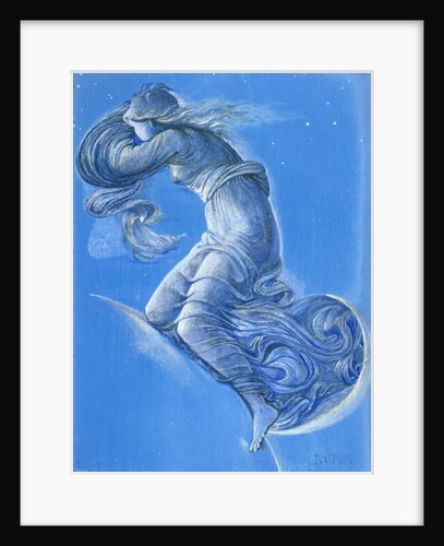 Luna by Edward Coley Burne-Jones
