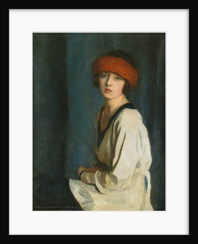 The Red Hat, 1920 by Harrington Mann