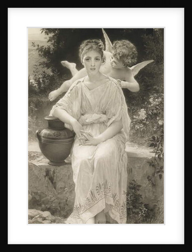 The First Whisper of Love, after Bouguereau by John Douglas Miller