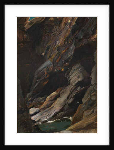 Rocks at Tintagel by William Blake Richmond