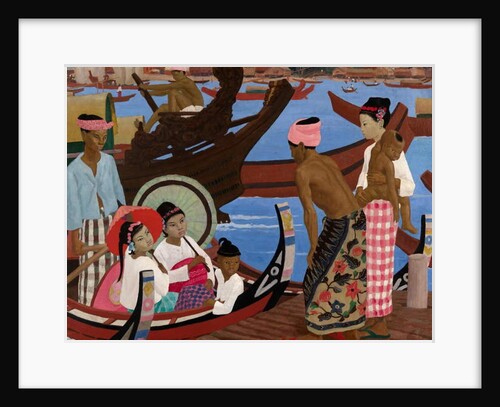 The Embarkation, 1920s by Ernest Procter