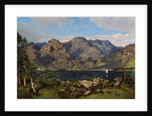 Derwentwater looking towards Borrowdale, 1855 by William James Blacklock