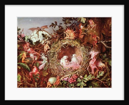 Fairies in a Bird's Nest by John Anster Fitzgerald