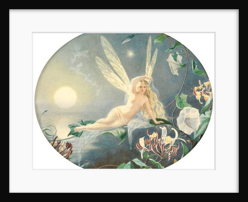 Fairy Resting on a Leaf, c.1860 by John Simmons