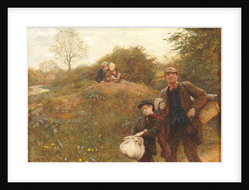 Moving On, 1891 by Hubert von Herkomer