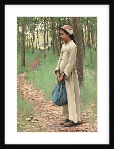 Girl with Bindle by Louis Welden Hawkins