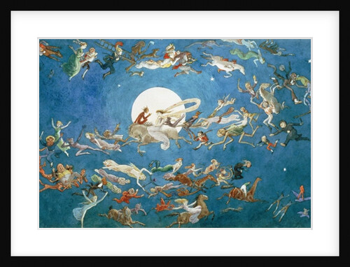 A Dance around the Moon by Charles Altamont Doyle