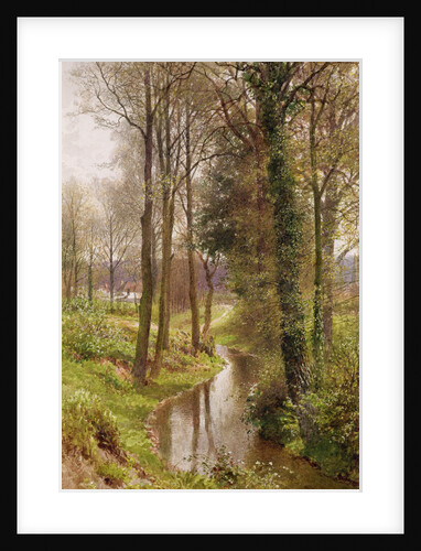 Round My House: The Mill Stream, Ockham, 1880-86 by Henry Sutton Palmer