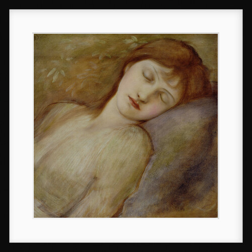 Study for the Sleeping Princess in 'The Briar Rose' Series, c.1881 by Edward Coley Burne-Jones