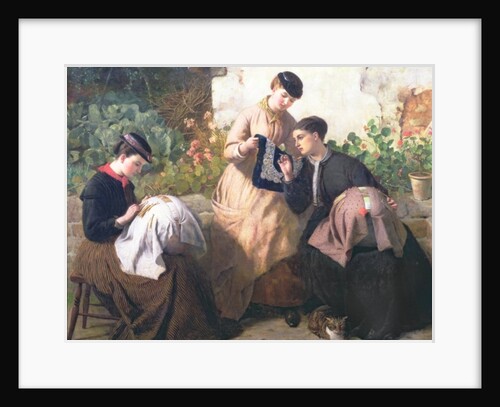 A Honiton Lace Manufactory, c.1869 by Frederick Richard Pickersgill