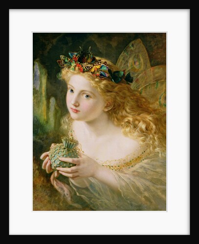 A portrait of a fairy, 1869 by Sophie Anderson