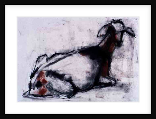 Seated Goat, 1998 by Mark Adlington