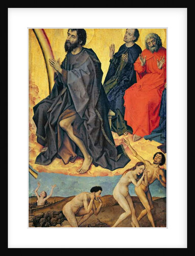 The Damned on their way to Hell and the Heavenly realm of Saints by Rogier van der Weyden