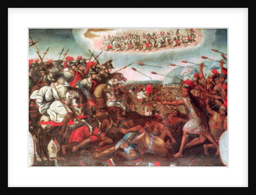 Battle scene by School Peruvian