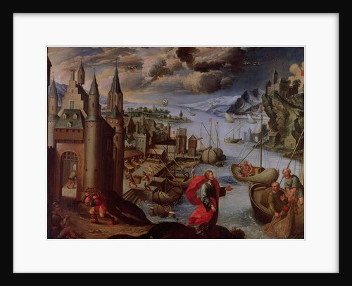 Christ calling St. Peter and St. Andrew by Diego Quispe Tito